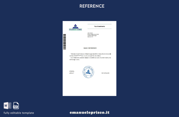 stile verificato Modello di riferimento della banca Atlasmont del Montenegro